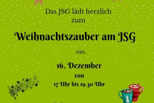 Weihnachtszauber am JSG