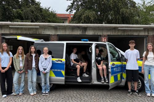Berufsfelderkundung bei der Moerser Polizei